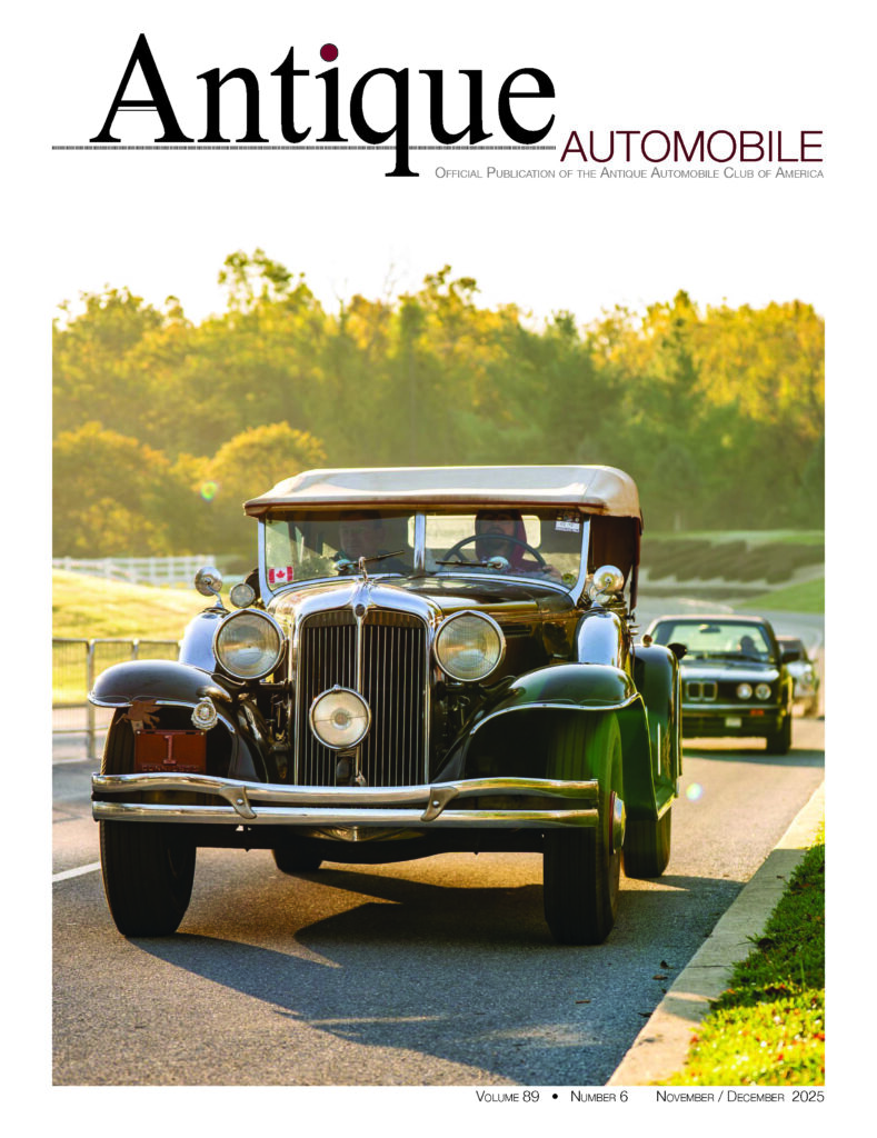 Antique Automobile magazine cover November/December issue